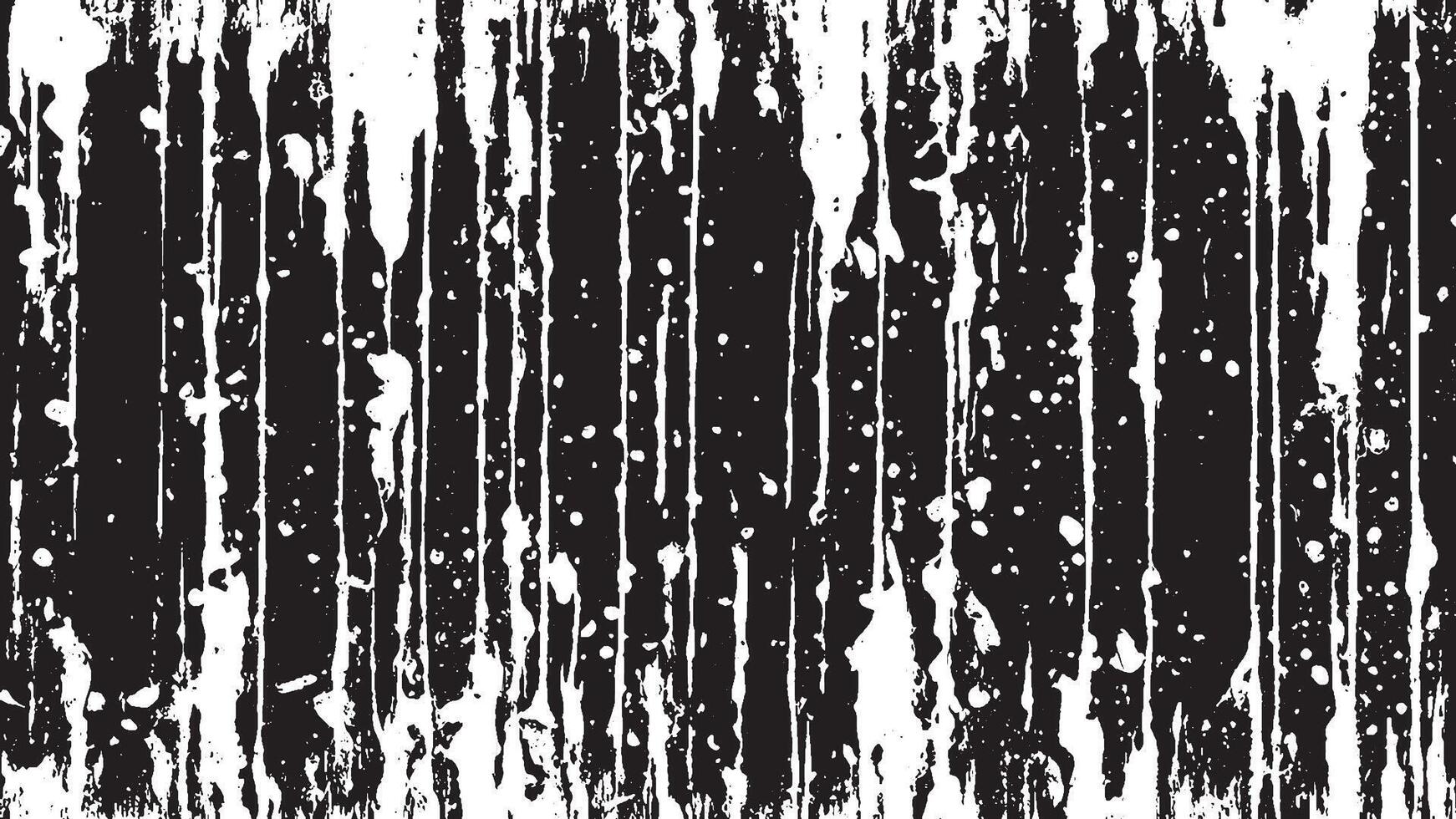 Monochrome Black Grunge Overlay Texture for Background Design vector