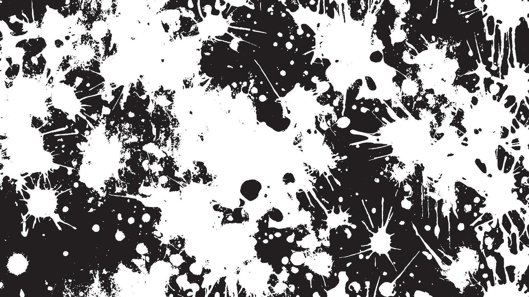 Monochrome Black Grunge Overlay Texture for Background Design vector