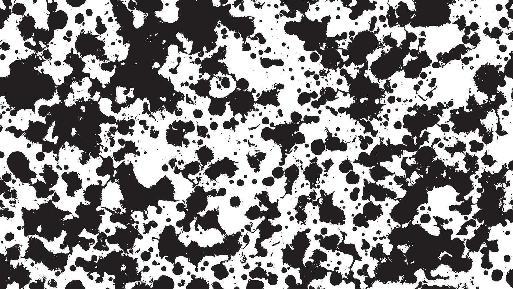 Black Monochrome Grunge Texture on White Background for Background Art vector