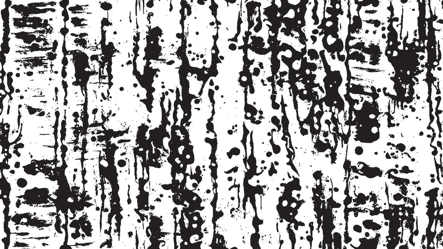 Monochrome Black Grunge Overlay Texture for Background Design vector