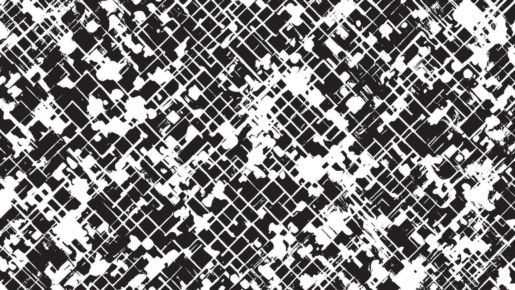 Black and White Grunge Texture for Backgrounds and Overlay vector
