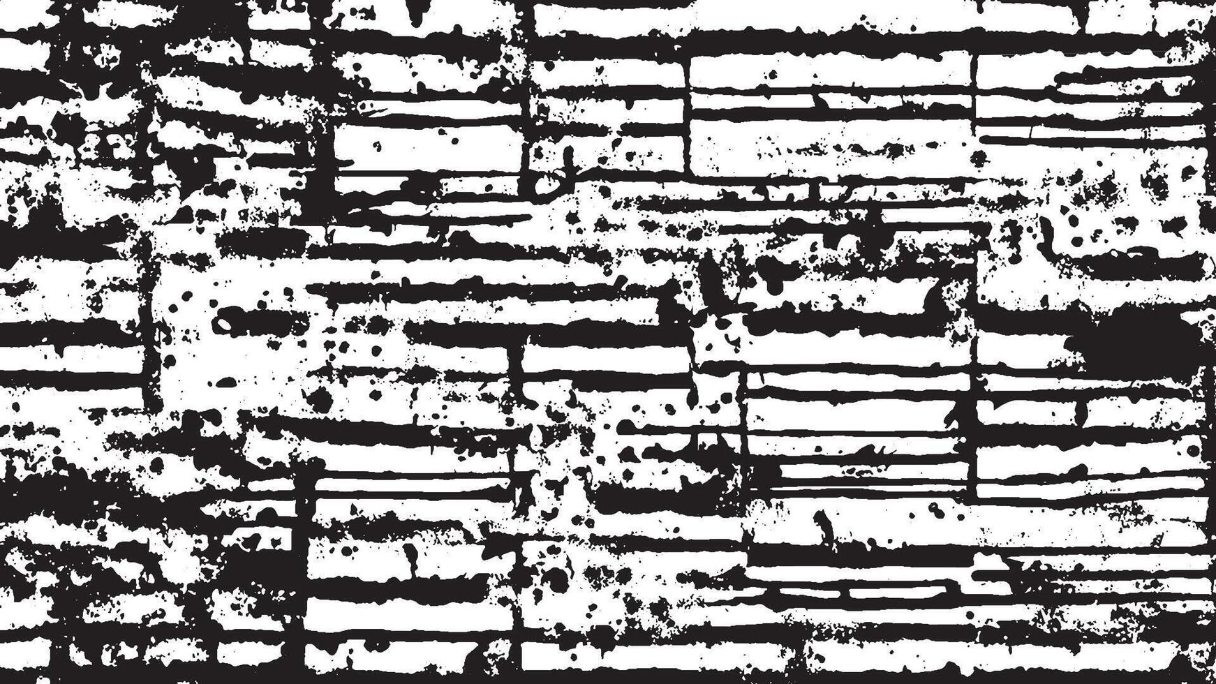 Monochrome Black Grunge Overlay Texture for Background Design vector