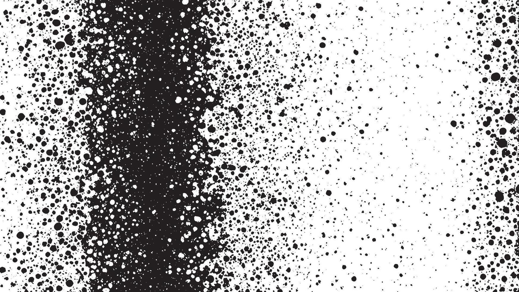 Black and White Grunge Texture for Backgrounds and Overlay vector