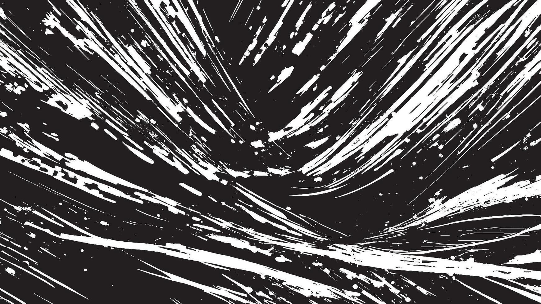 Black Grunge Style Texture on White Background for Creative Overlays vector