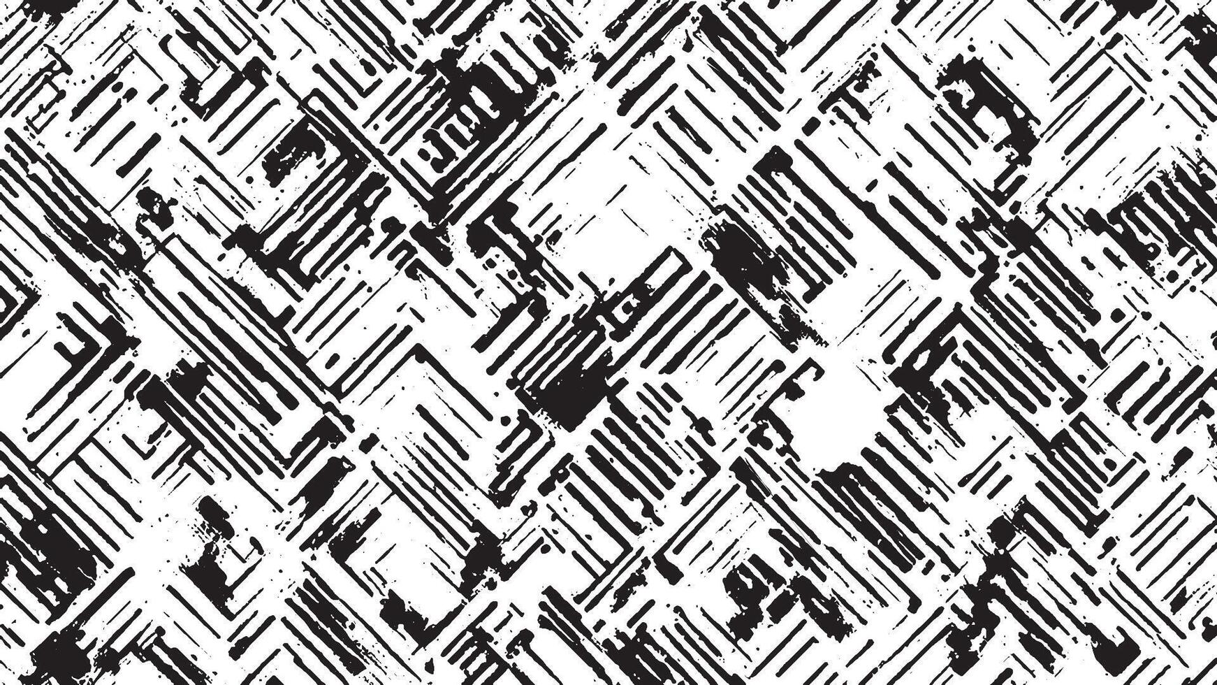 Monochrome Black Grunge Overlay Texture for Background Design vector