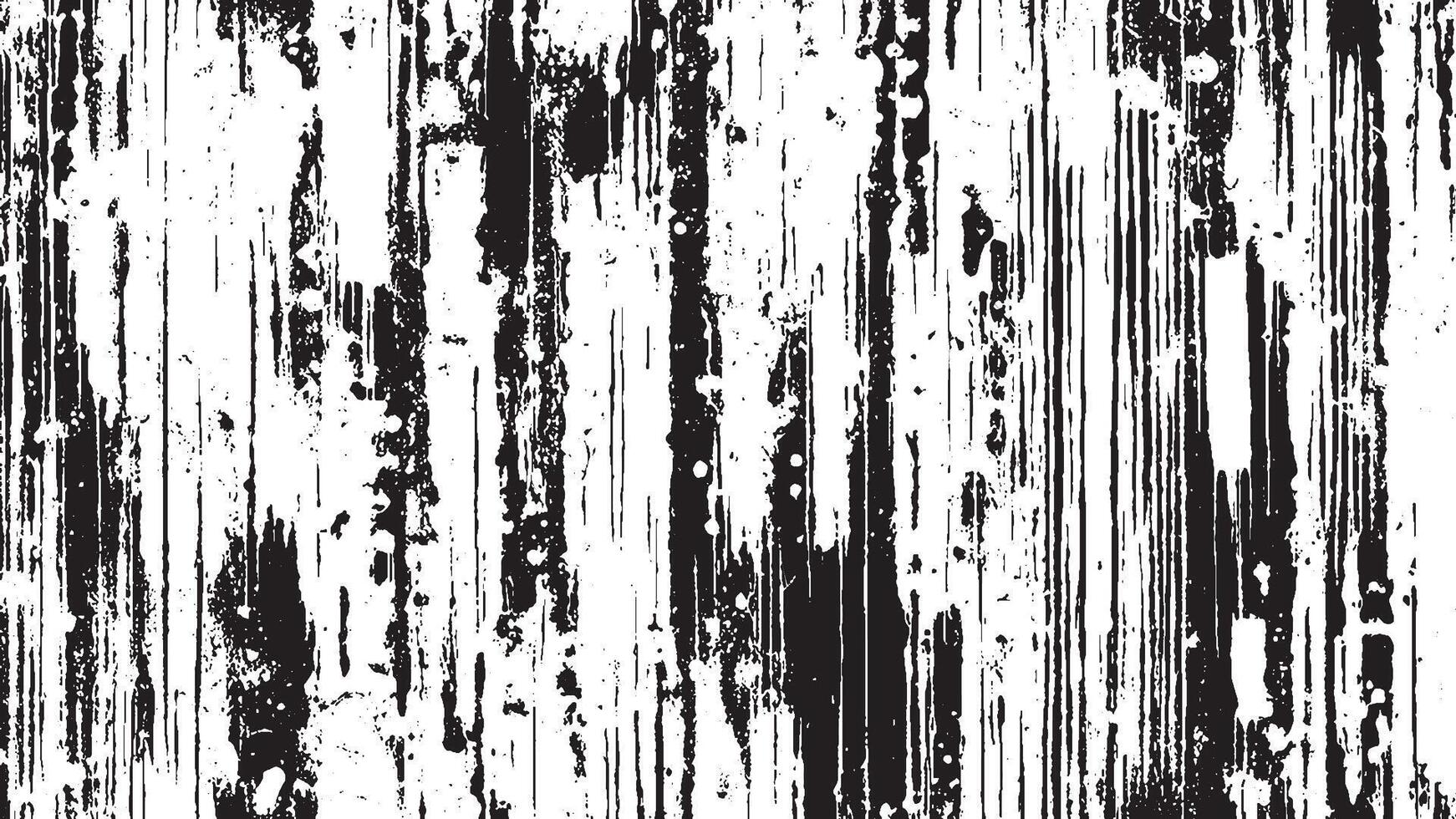 Monochrome Black Grunge Overlay Texture for Background Design vector