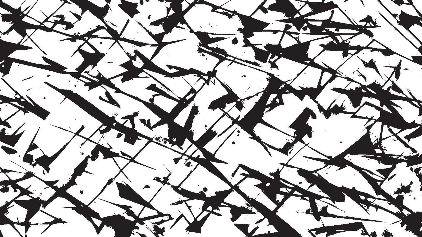 Monochrome Black Grunge Overlay Texture for Background Design vector