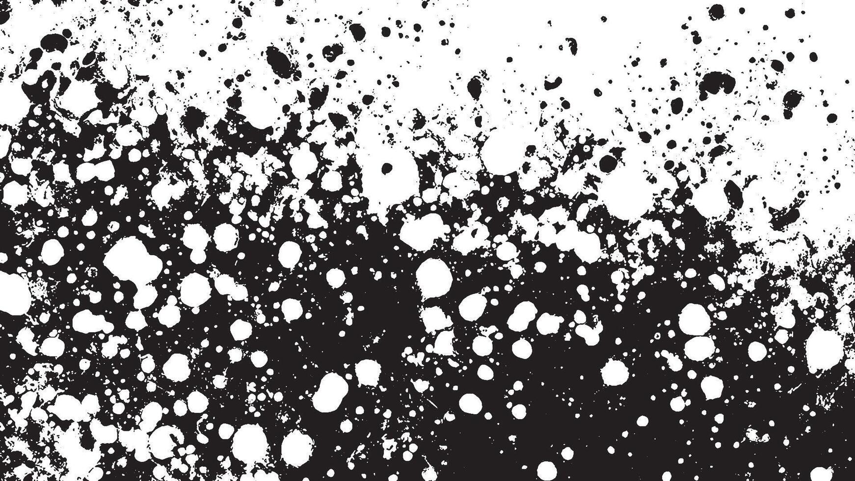Monochrome Black Grunge Overlay Texture for Background Design vector