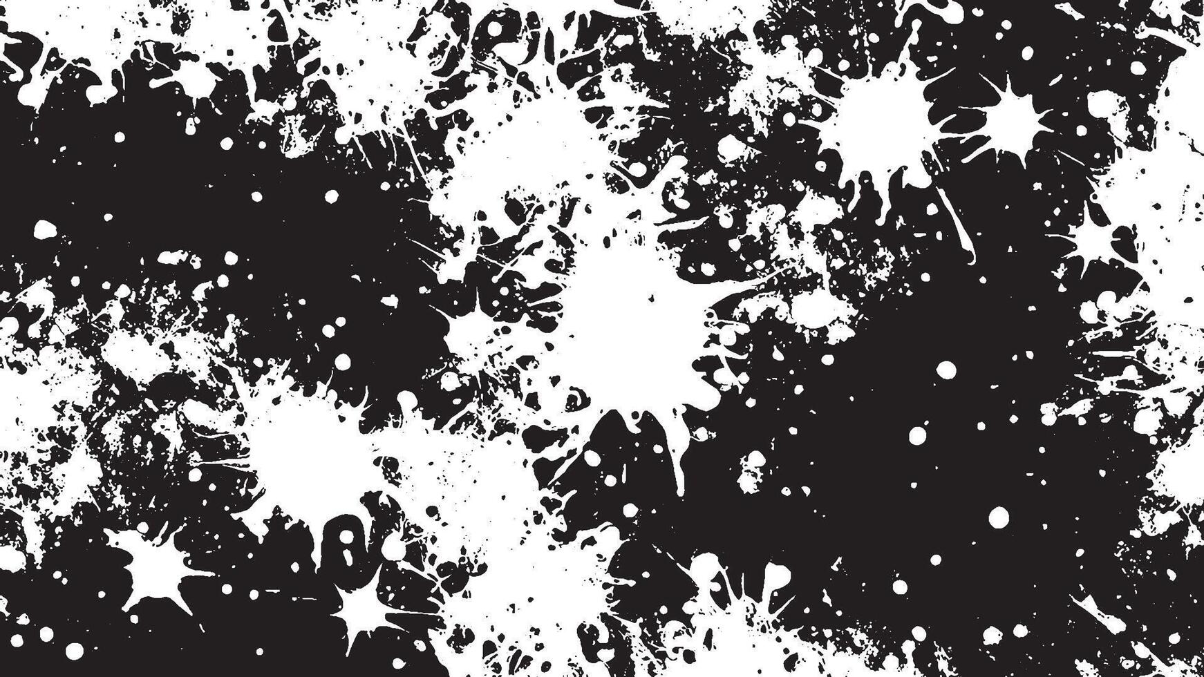 Monochrome Black Grunge Overlay Texture for Background Design vector