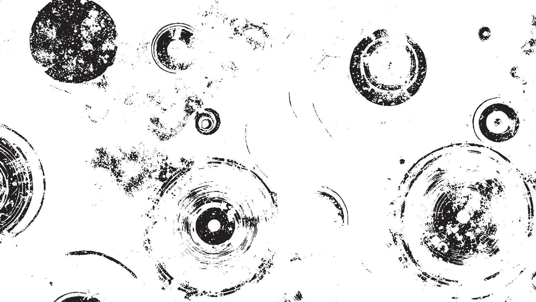 Illustration for Background Texture with Black Grunge Effect vector