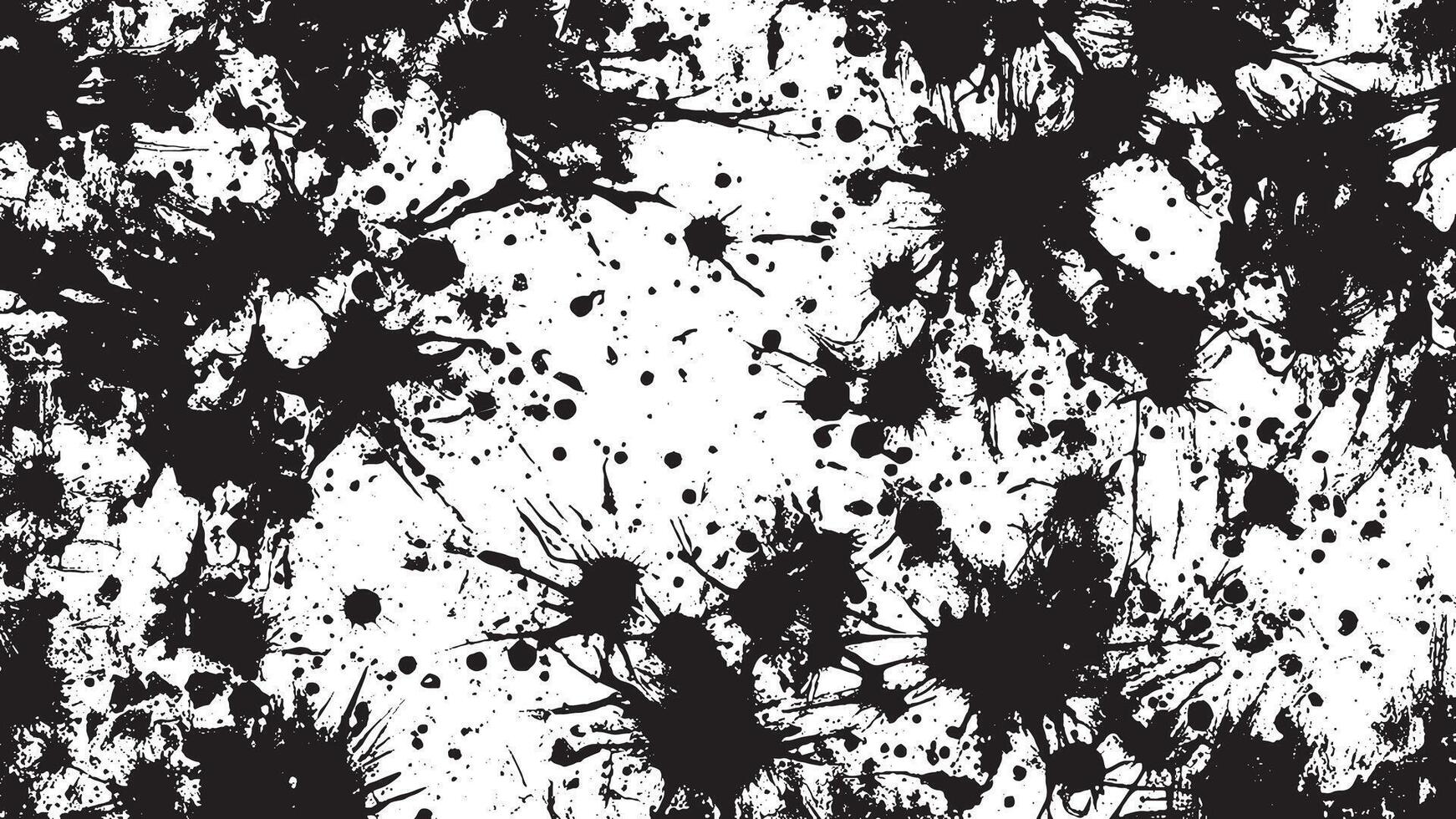 Abstract Black Grunge Texture on White Background for Overlay Designs vector