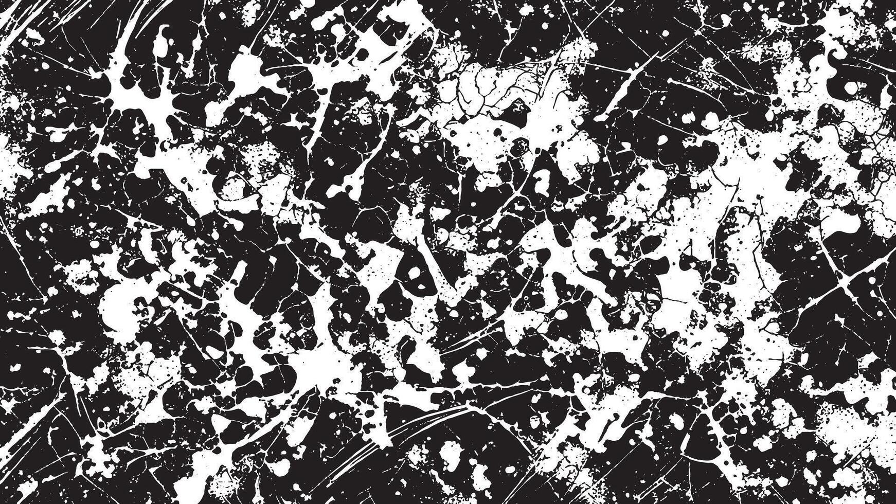 Black Grunge Effect on White Background for Textural Backgrounds vector