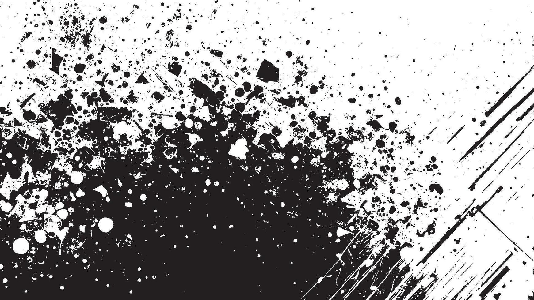 Illustration for Background Texture with Black Grunge Effect vector