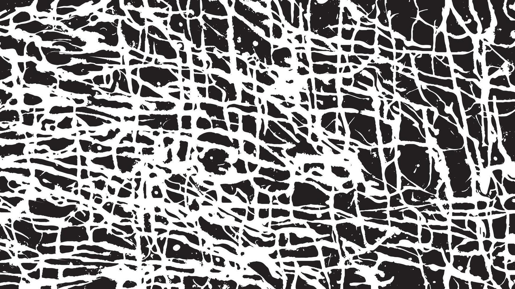 Black Grunge Effect on White Background for Textural Backgrounds vector