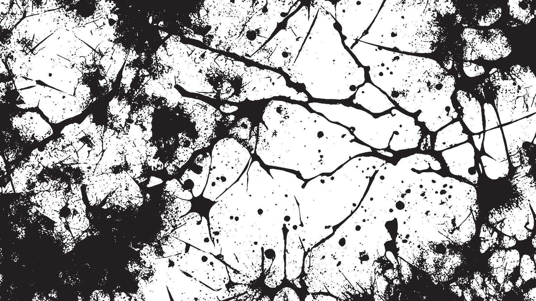 Black Grunge Effect on White Background for Textural Backgrounds vector