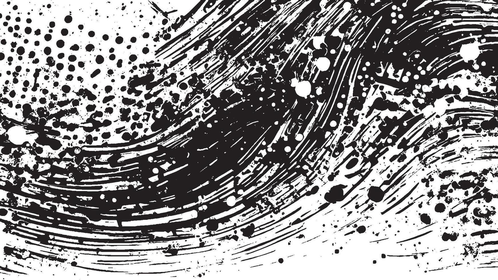 Illustration for Background Texture with Black Grunge Effect vector