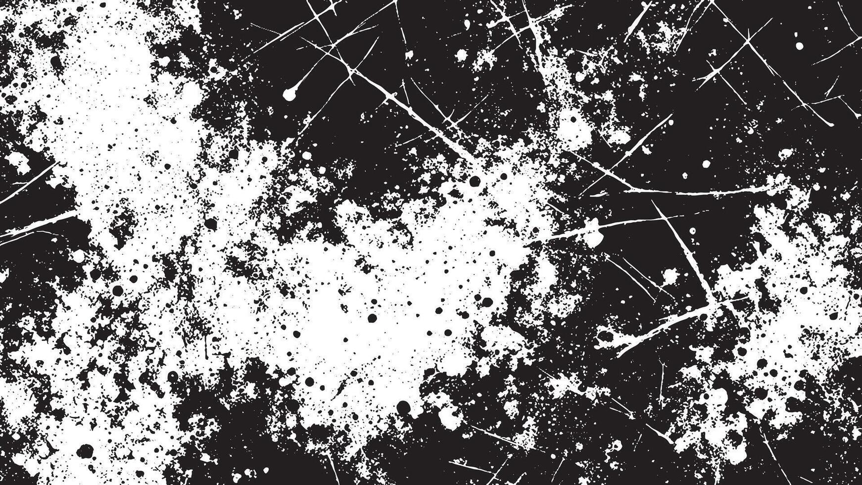 Black Grunge Effect on White Background for Textural Backgrounds vector