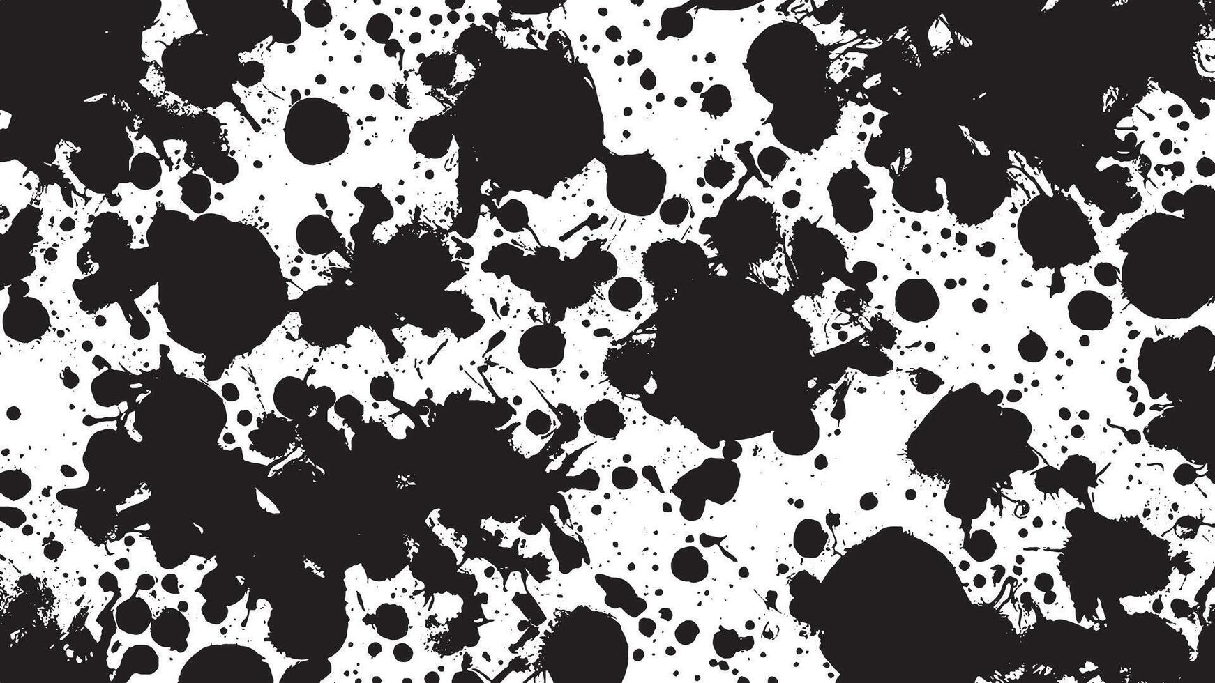 Black Grunge Effect on White Background for Textural Backgrounds vector