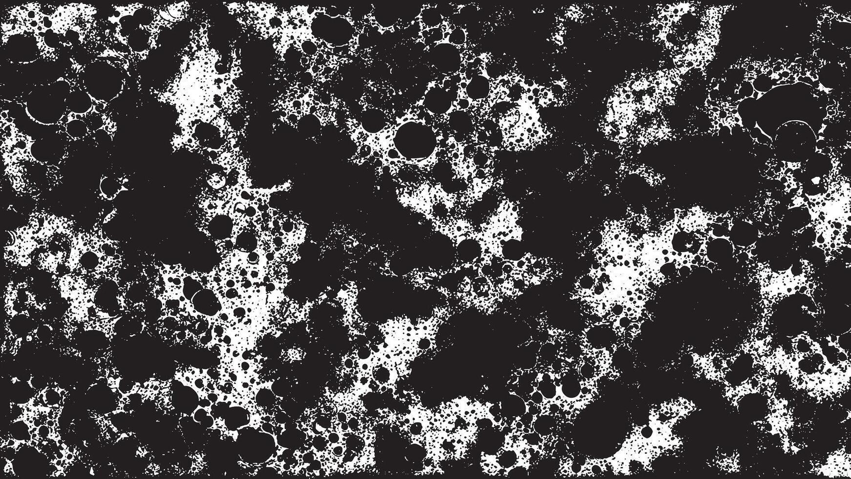 Black Grunge Effect on White Background for Textural Backgrounds vector