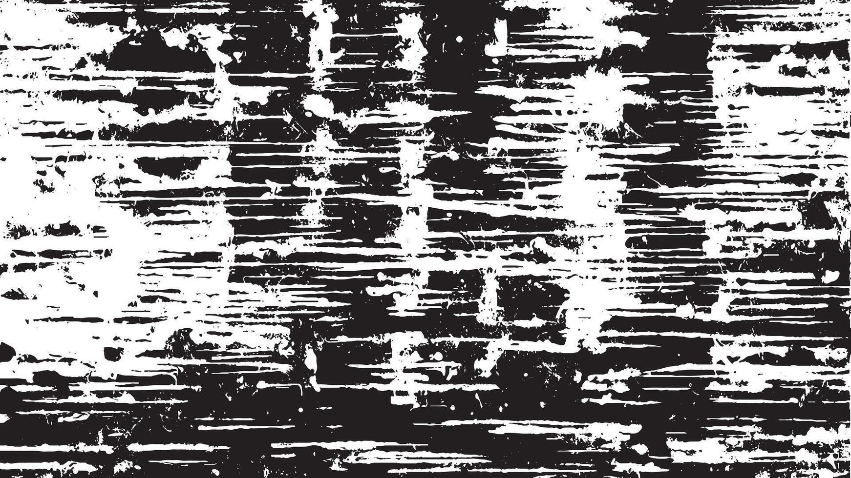 Black Grunge Effect on White Background for Textural Backgrounds vector