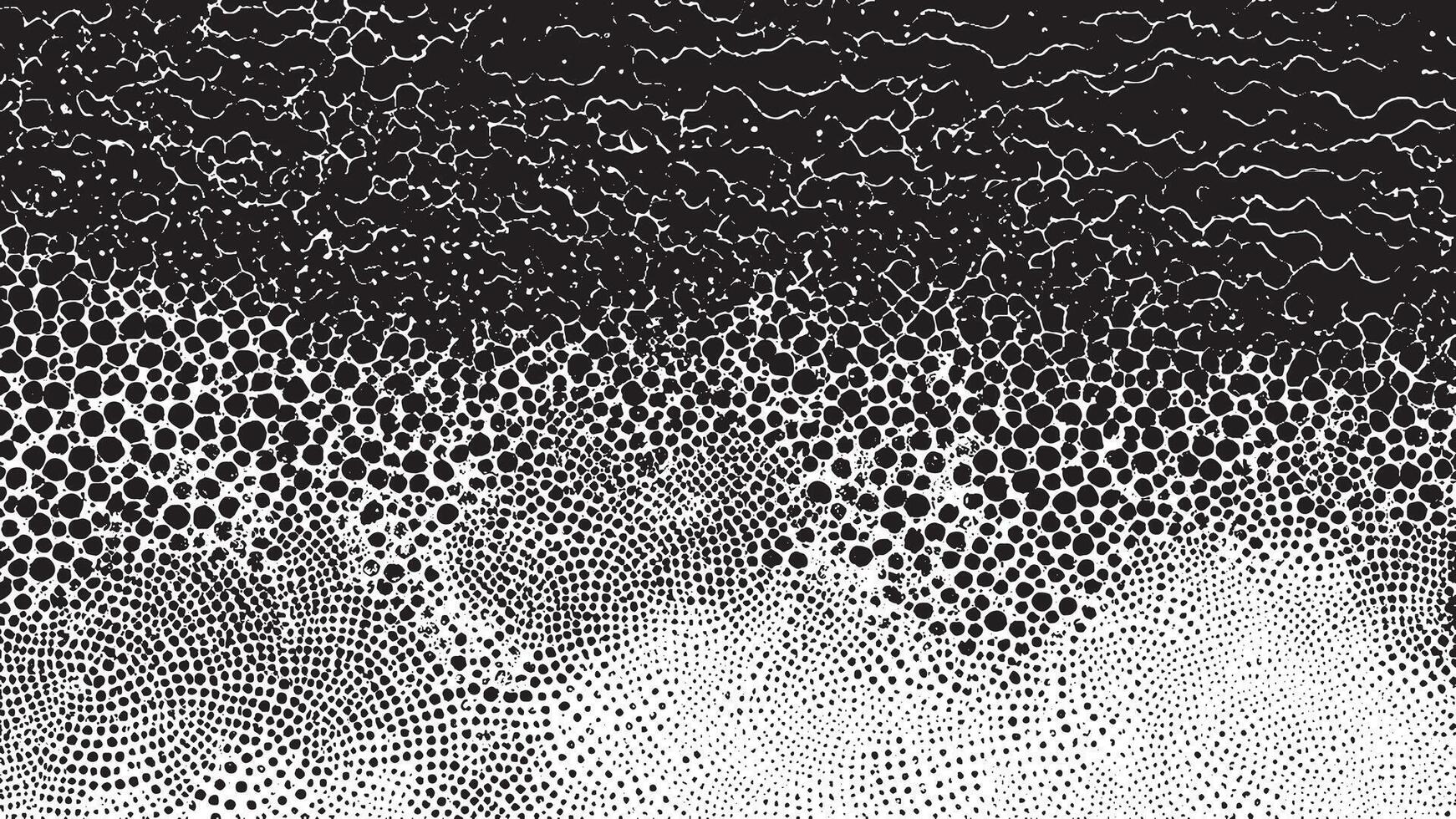 Black Grunge Effect on White Background for Textural Backgrounds vector