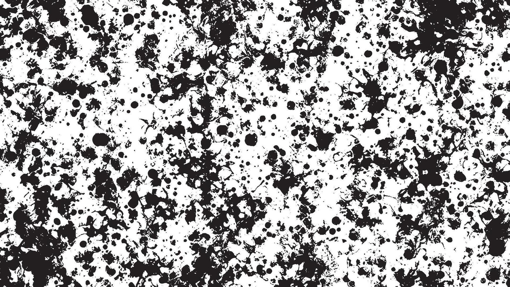 White Background with Black Grunge Texture for Artistic Overlays vector