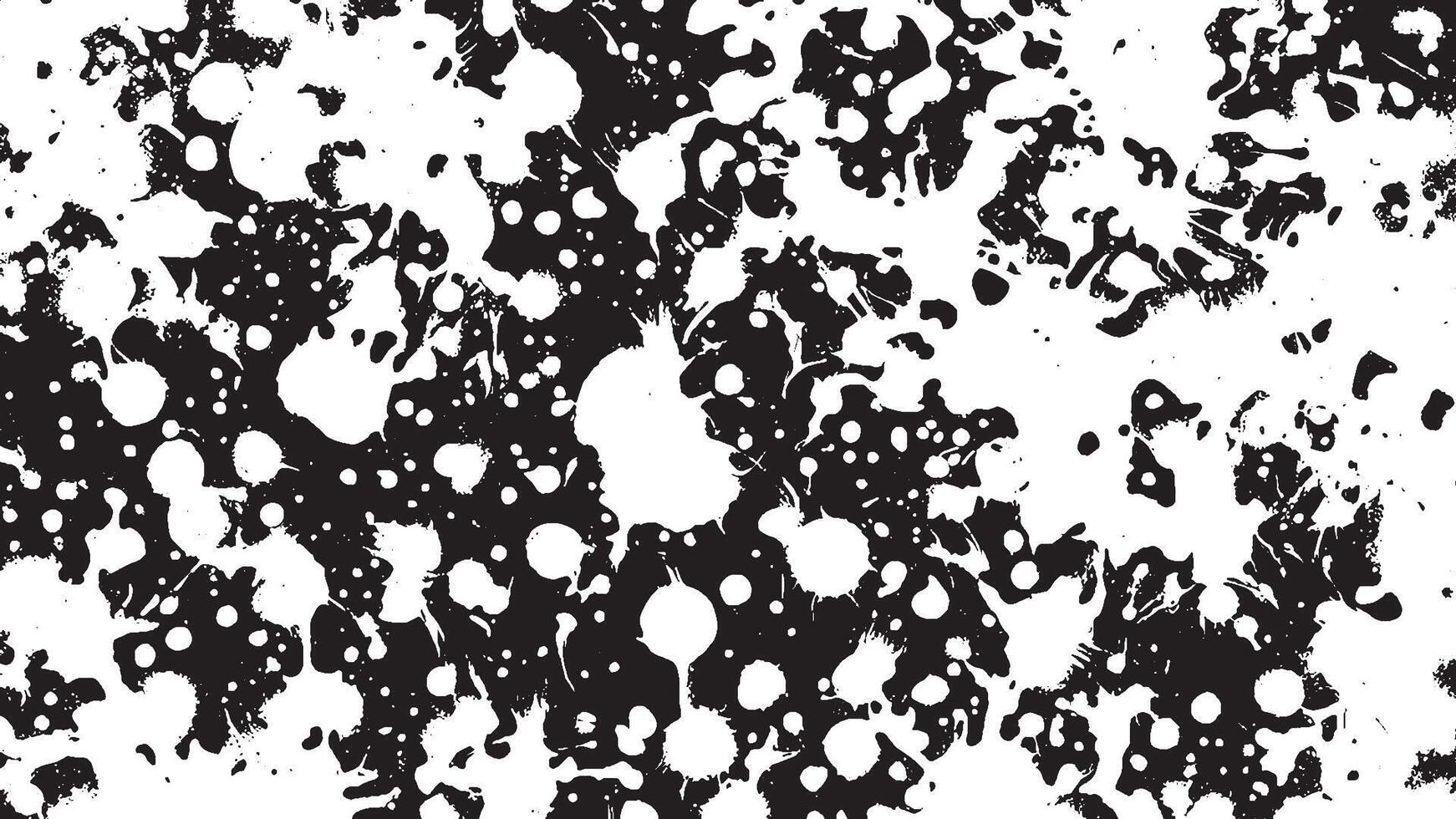 High-Resolution Black Grunge Style Art Overlay Texture for Backgrounds vector
