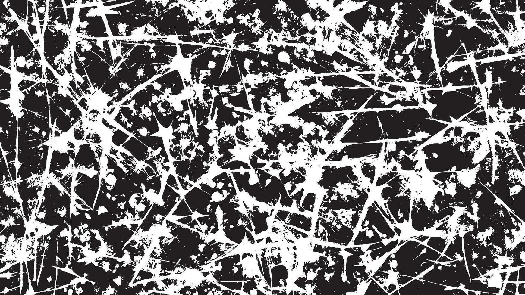 Black Grunge Effect on White Background for Textural Backgrounds vector