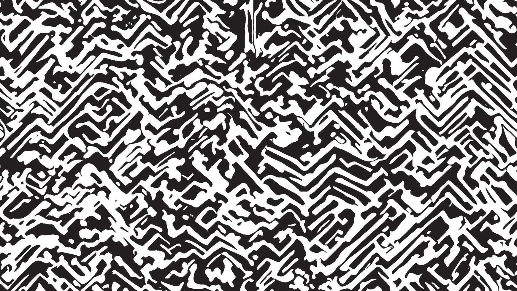 White Background with Black Grunge Texture for Artistic Overlays vector