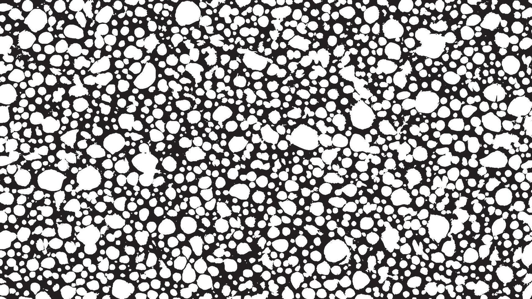 Detailed Black Grunge Texture on White Background for Textures and Overlays vector