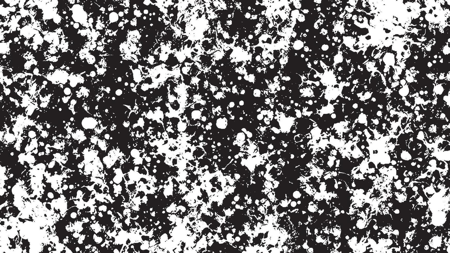 Black Monochrome Grunge Style Art Overlay Texture for Background vector