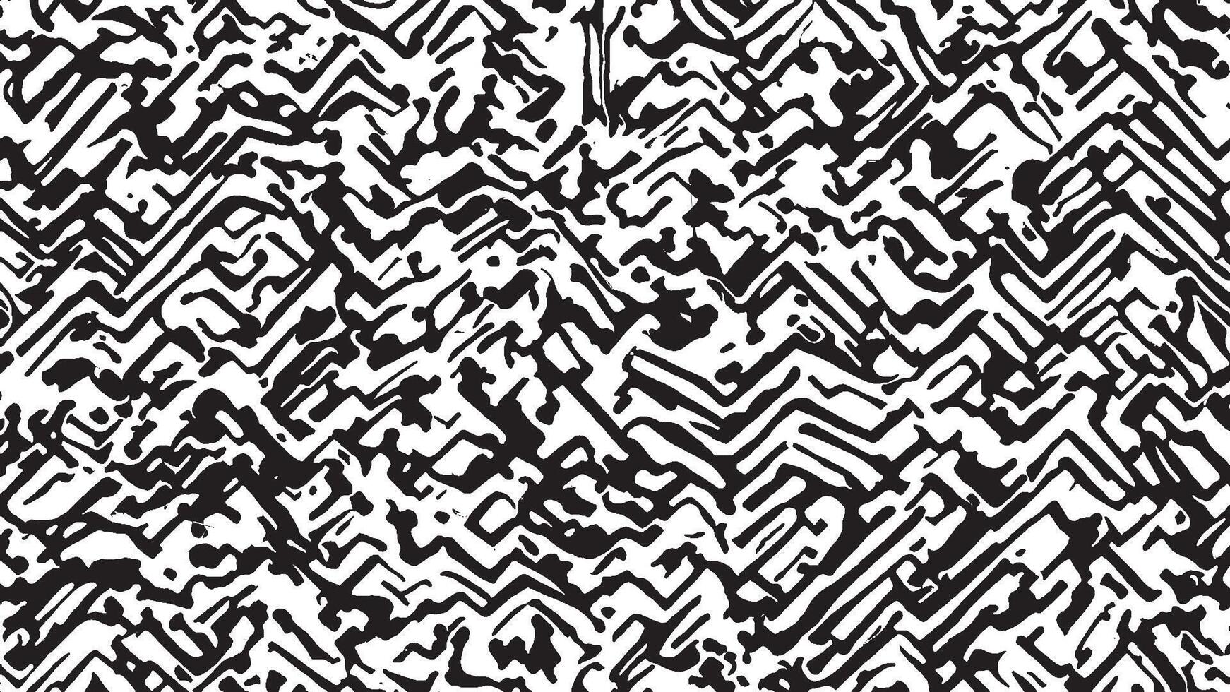 Black Monochrome Grunge Style Art Overlay Texture for Background vector