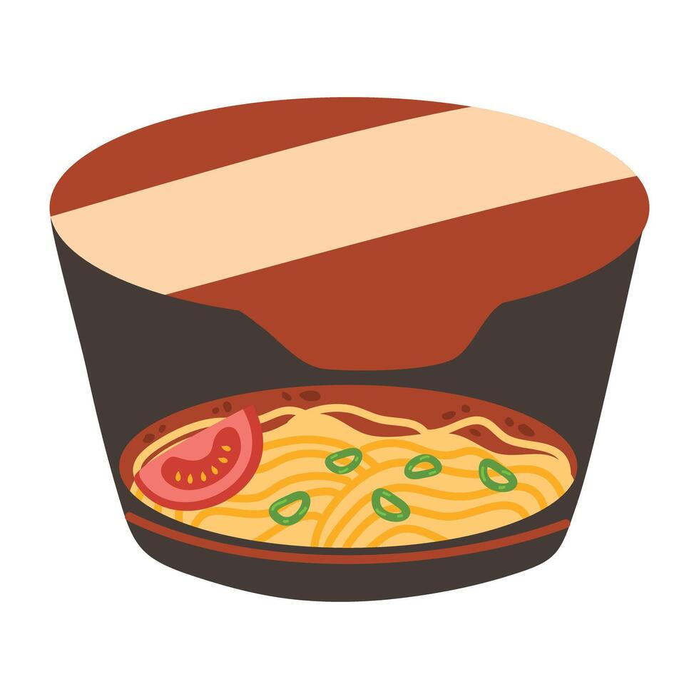 Samyang Ramen Spicy Chicken Roasted Noodles vector
