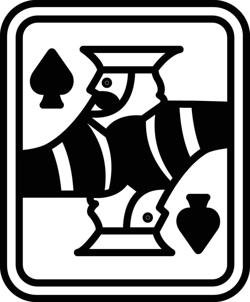poker cards in line icon style vector
