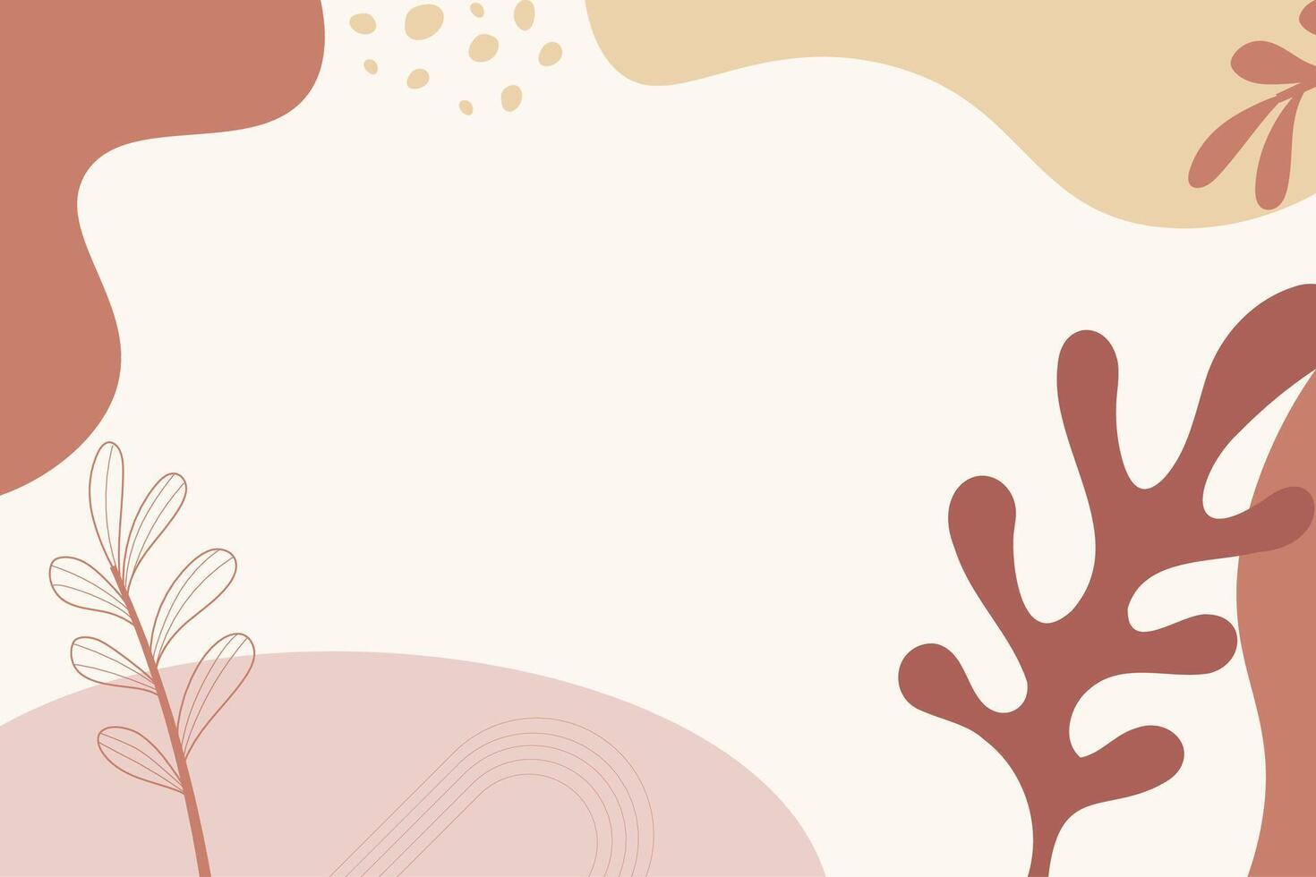 aesthetic abstract background vector