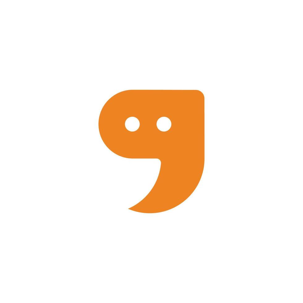 letter g lowercase smile cute simple logo vector