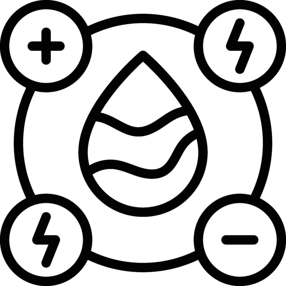 Water Energy Icon. Hydropower Icon vector
