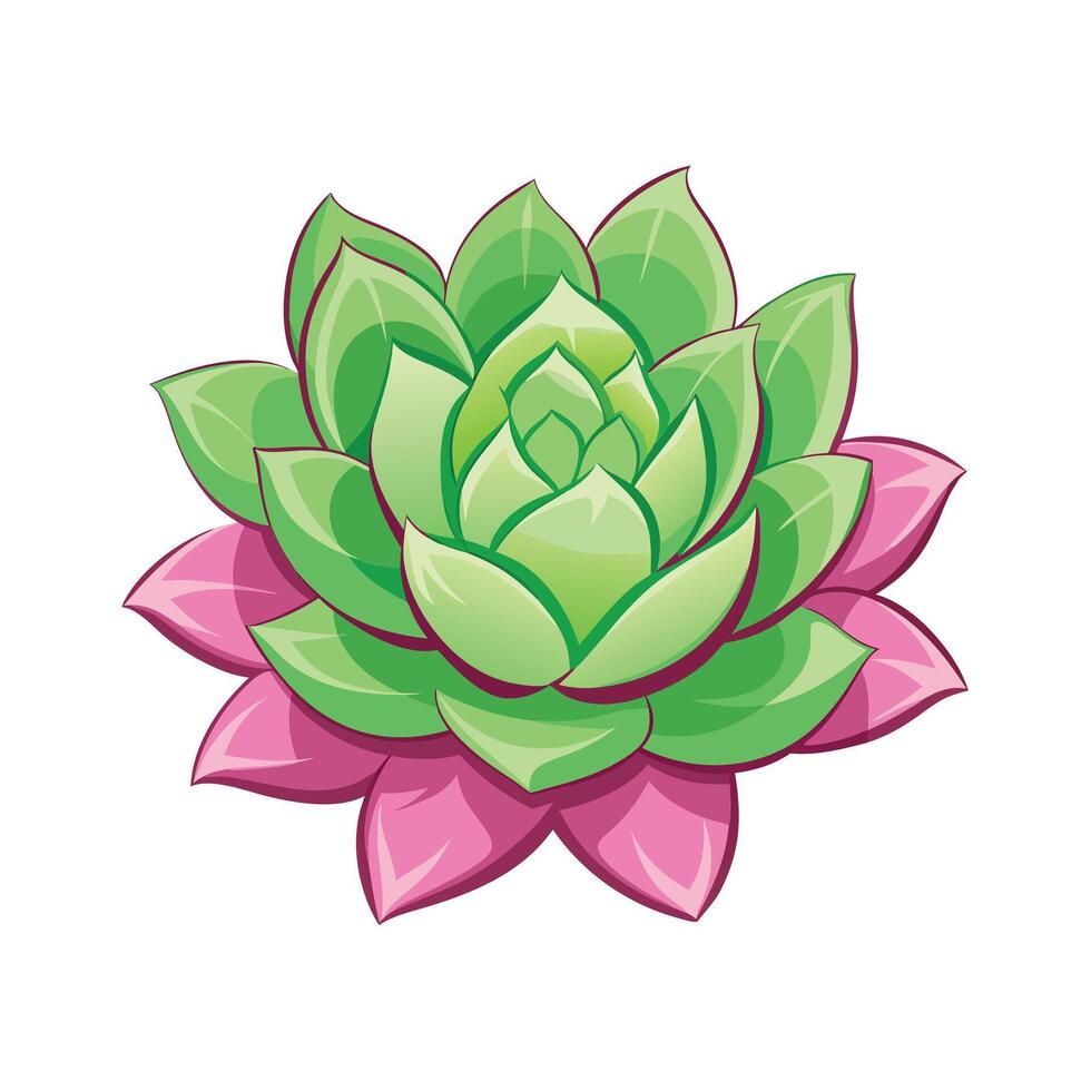 Beautiful Flower Minimalist Floral Illustration vector