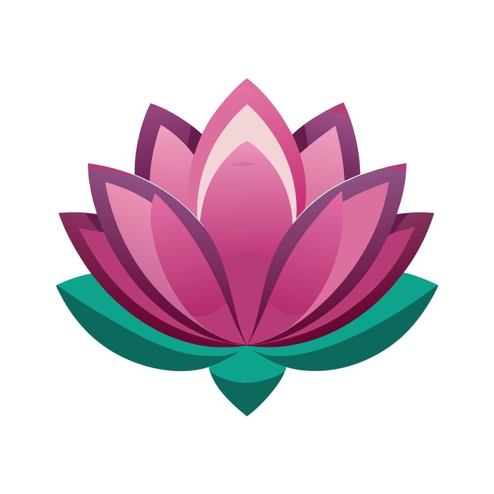 Beautiful Flower Minimalist Floral Illustration vector