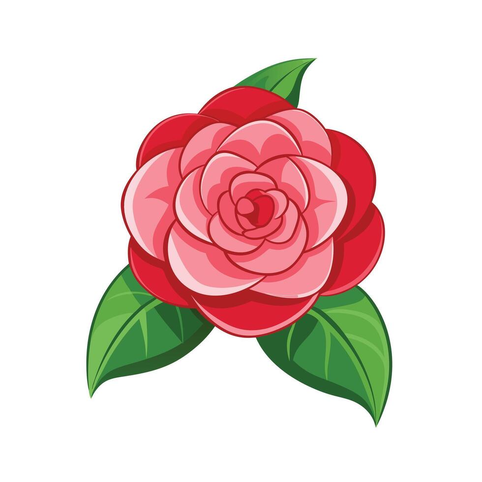 Beautiful Flower Minimalist Floral Illustration vector