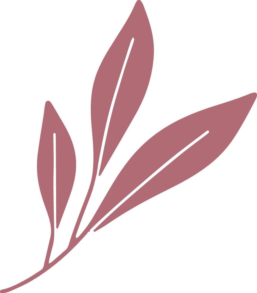 Leaf paln icon Trendy clipart vector