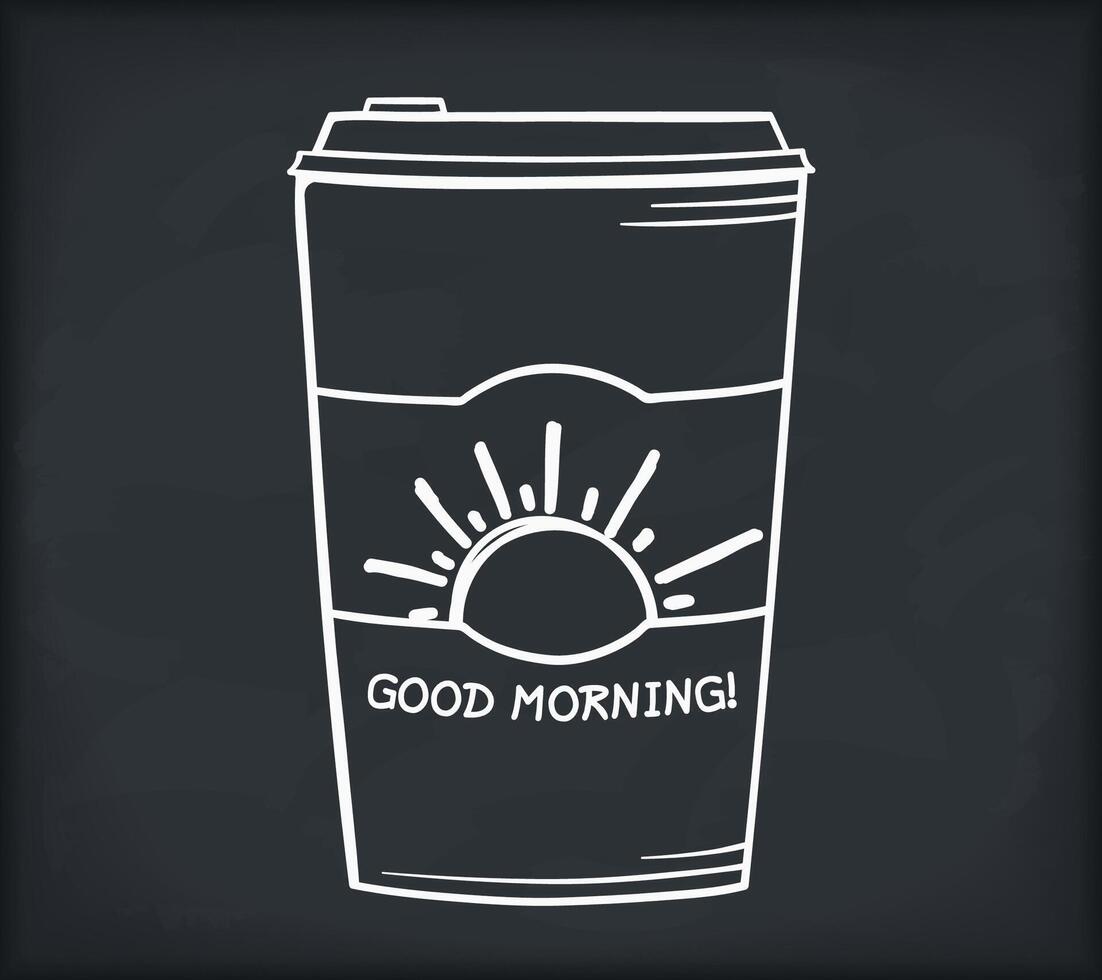 Handdrawn Coffee Cup vector