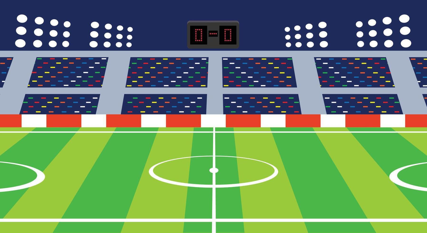 Soccer Football Stadium vector