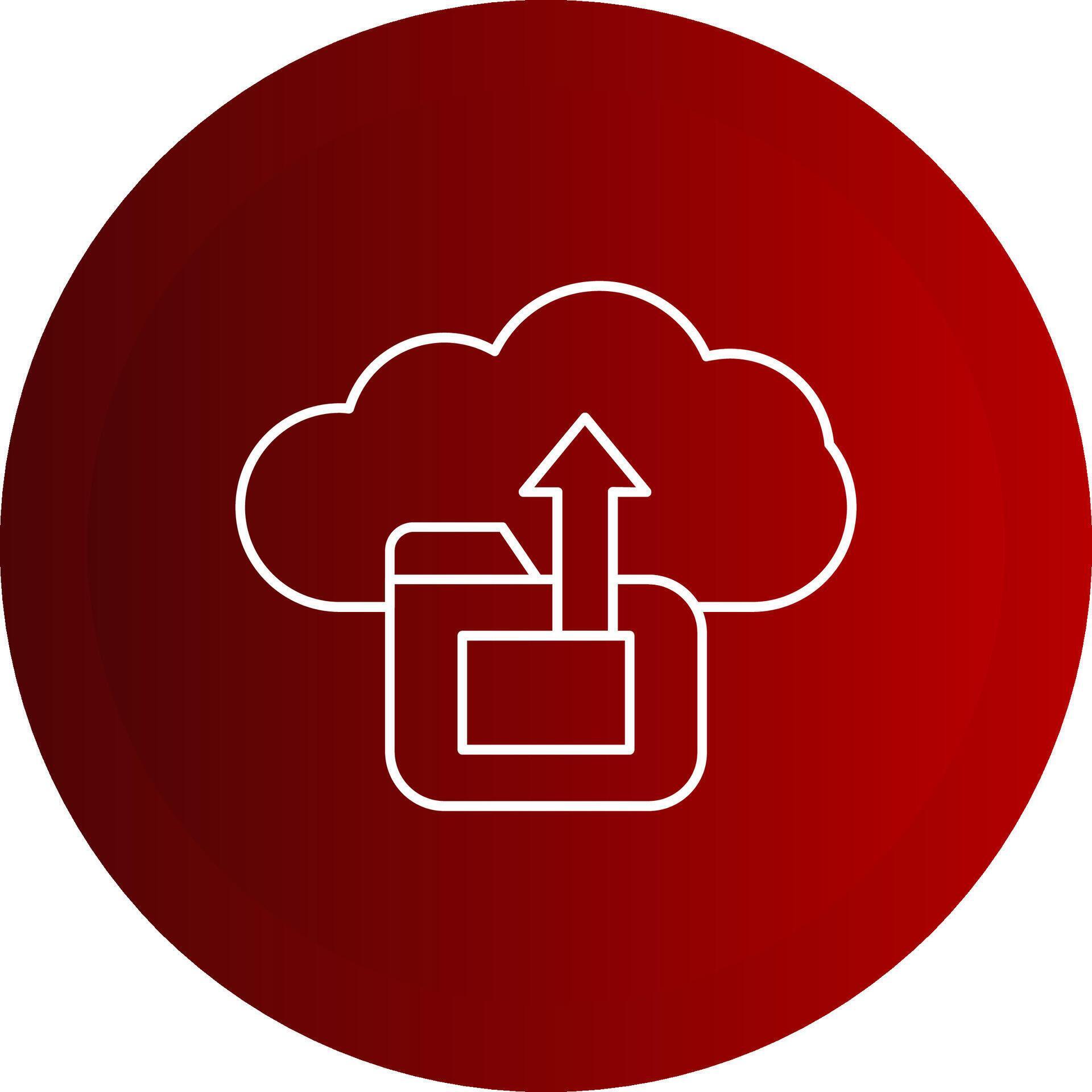 Cloud Data Upload Line Button Icon 48201673 Vector Art at Vecteezy