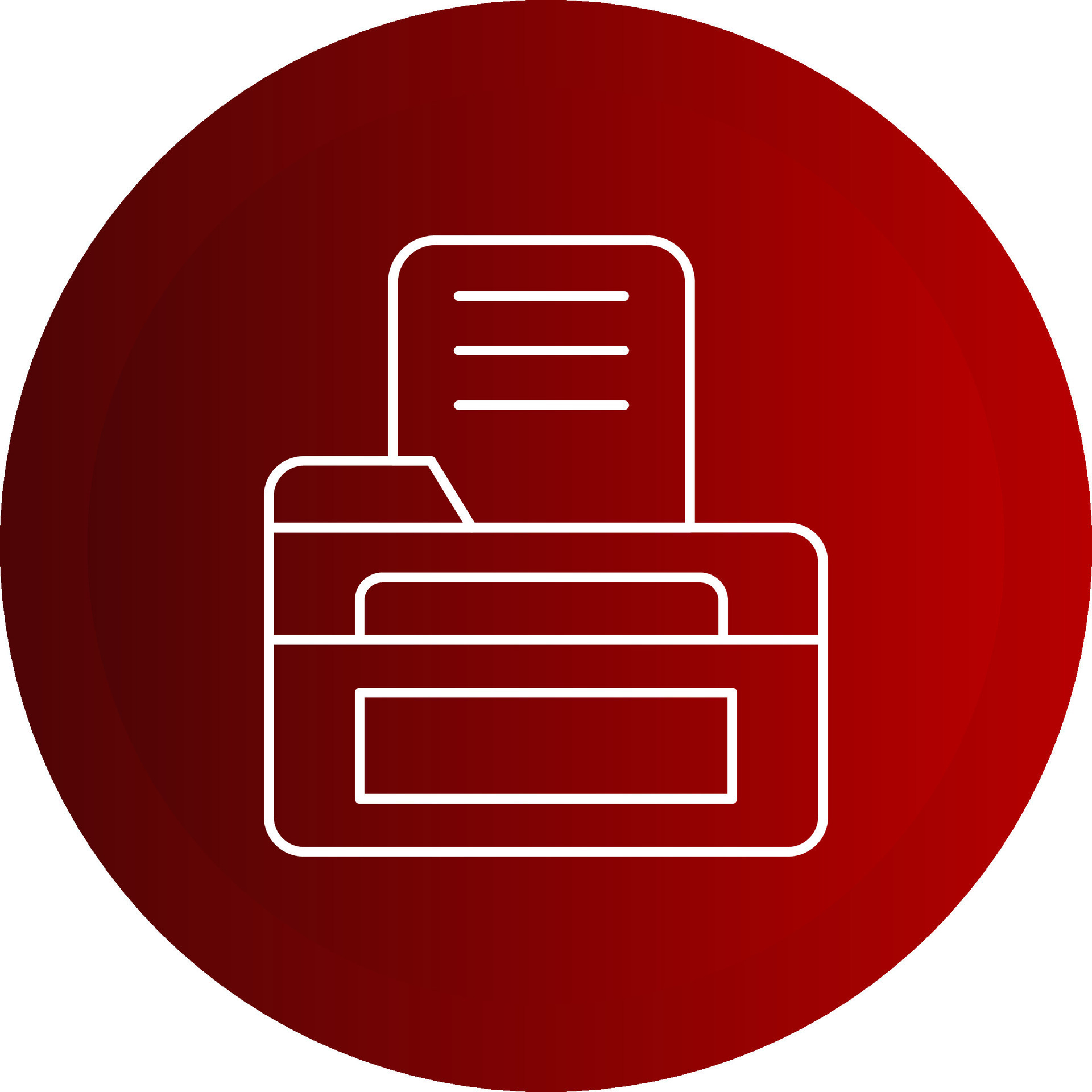 Open File Line Button Icon 48201784 Vector Art at Vecteezy