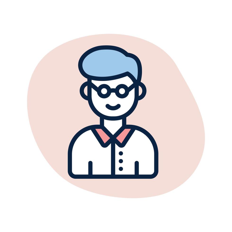 Have a look at creative icon of dad avatar, premium vector
