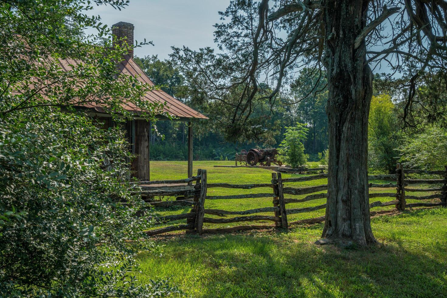 Old abandoned homestead photo