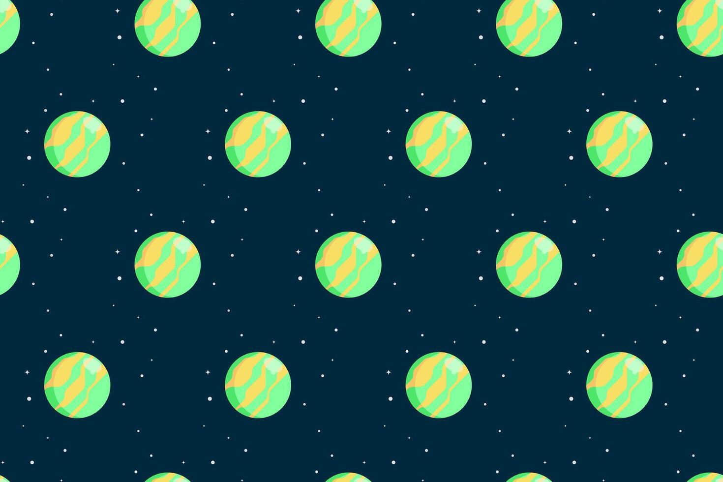 Outer space seamless pattern background vector