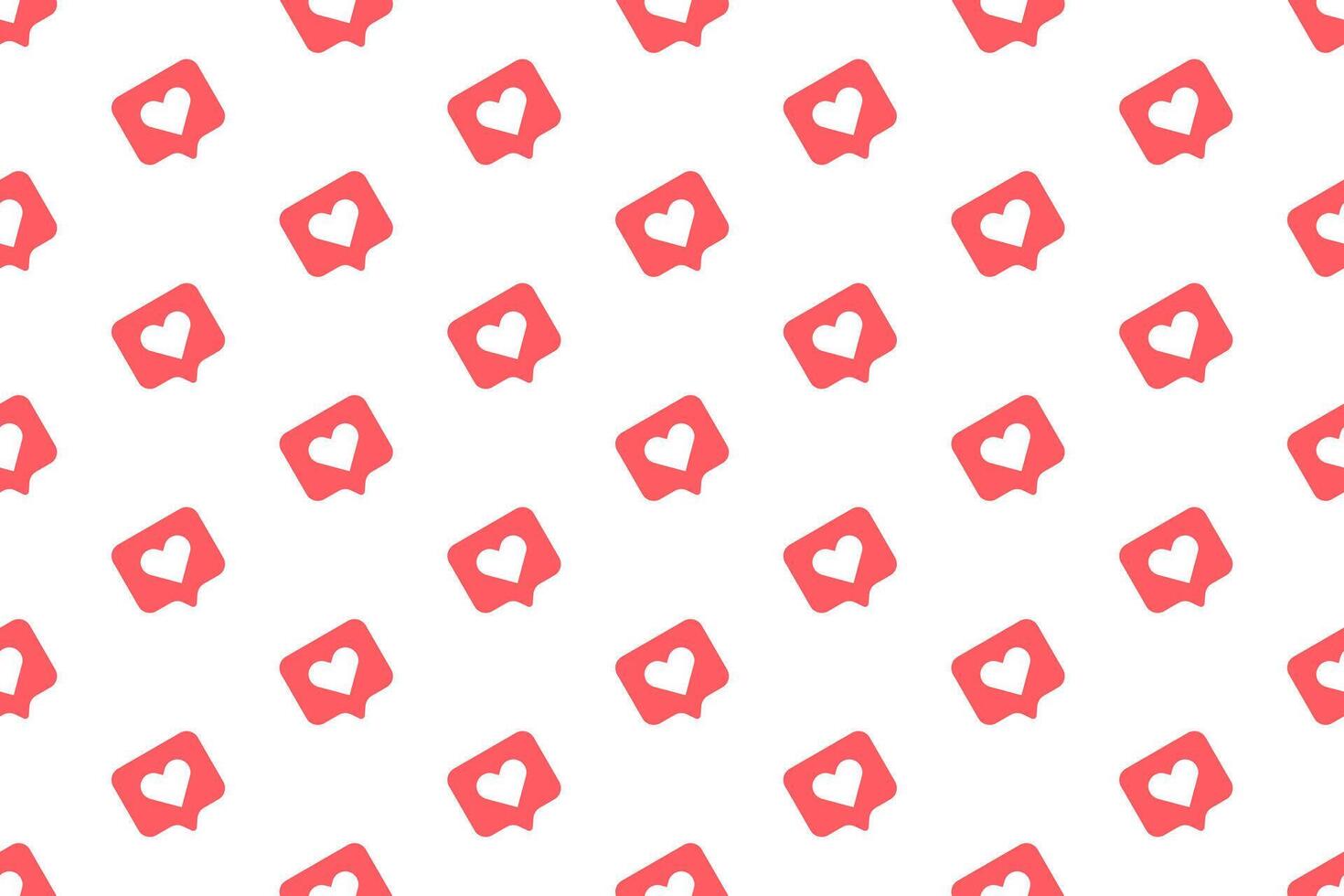 Seamless pattern social media background vector