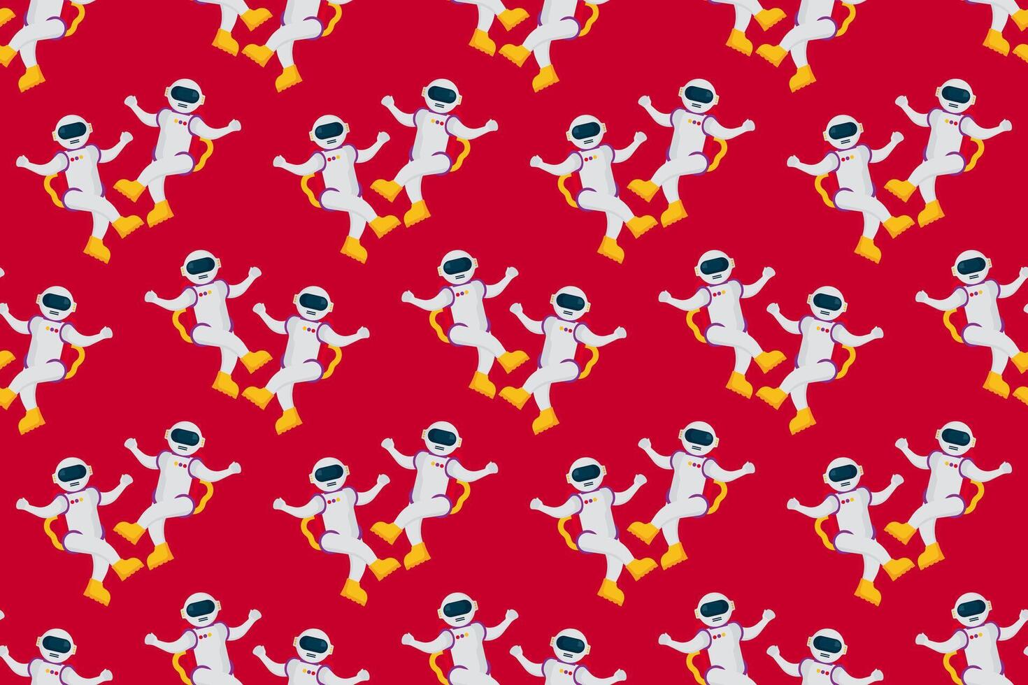 Outer space seamless pattern background vector